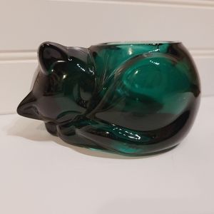 Vintage Indiana Glass Cat